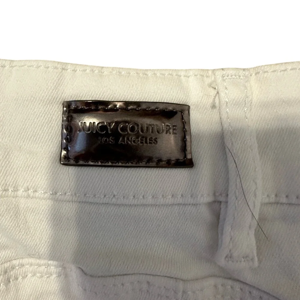 Juicy Couture White Denim Jeans Pants‎ Casual Everyday